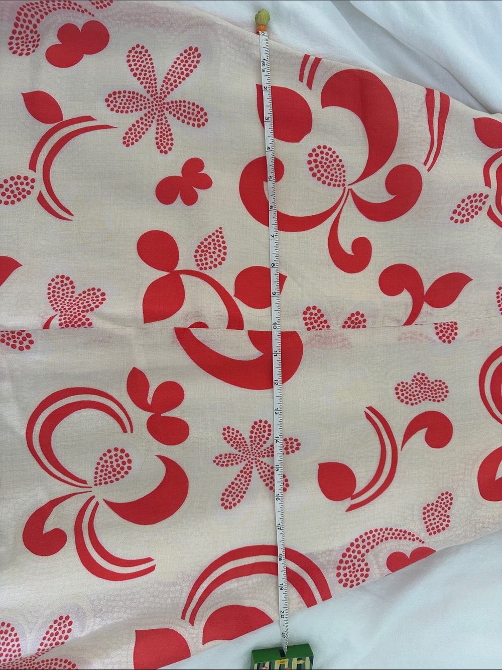 1960s Vintage Sleeveless Floral Maxi Dress - Picture 8 of 9